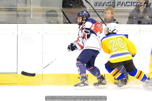 2015-01-10 Torino Bulls-Hockey Milano Rossoblu U14 0314 Andrea Tulliani